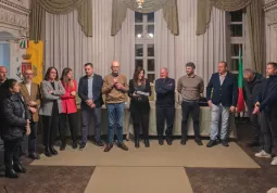 I ringraziamenti del sindaco Ezio Donadio a nome di tutta l'amministrazione comunale